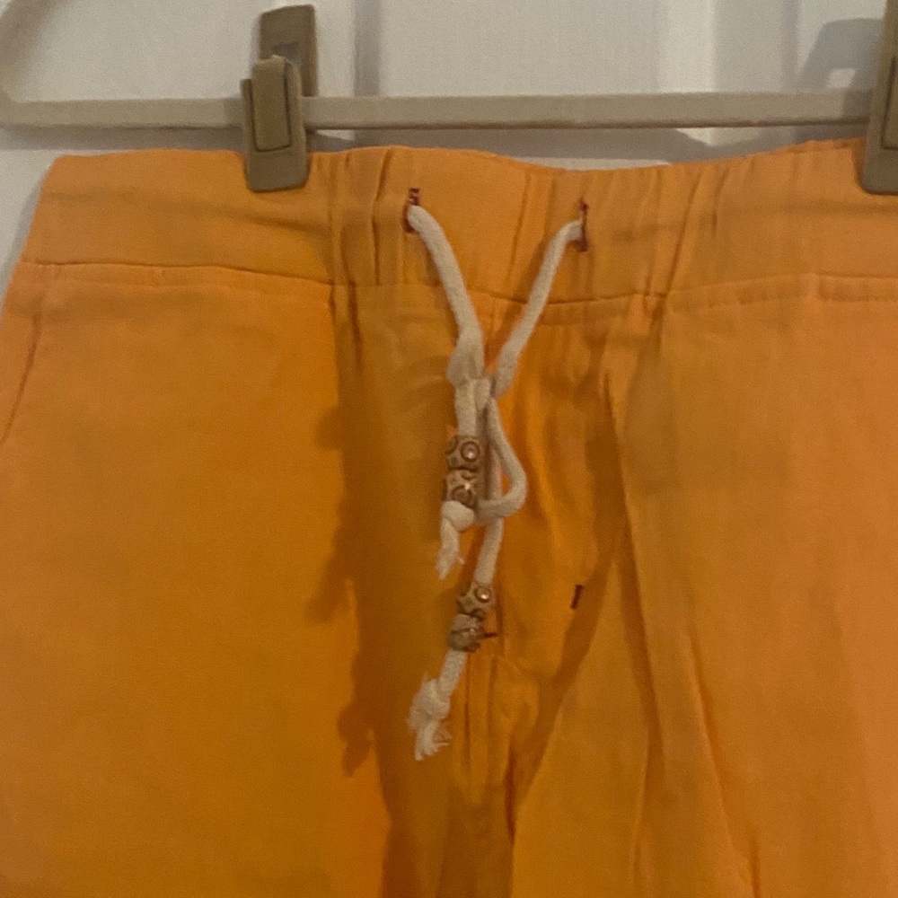 Amazon Essentials Bright Orange Drawstring Shorts - Picture 3 of 8